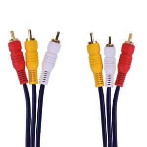 کابل تبدیل 3 به 3 RCA تسکو مدل TC 12 طول 1.5 متر